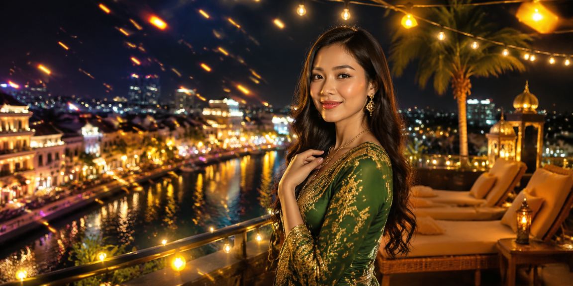 Suasana kasino dan hiburan menjelang Hari Raya di Melaka